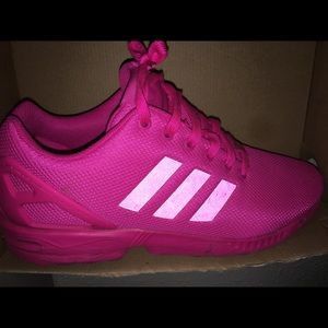 Pink Adidas Flux